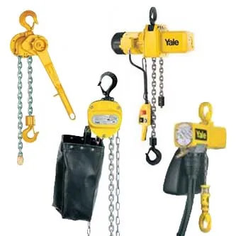 Lifting Equipment - Chain Hoists Lifting Equipment - Chain Hoists